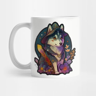 Suburban Pagan Husky Mug